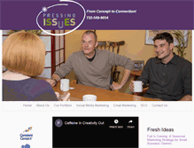 Tablet Screenshot of pressingissues.com